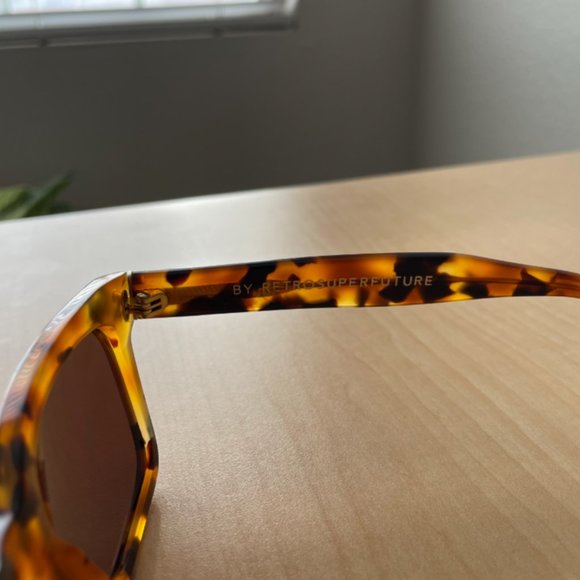 RetroSuperFuture Brown Tortoise Sunglasses main image 5
